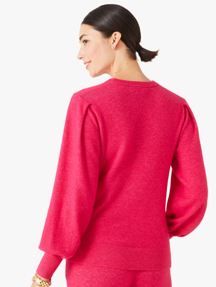 Kate Spade,dream sweater,sweaters,Pink Jewel