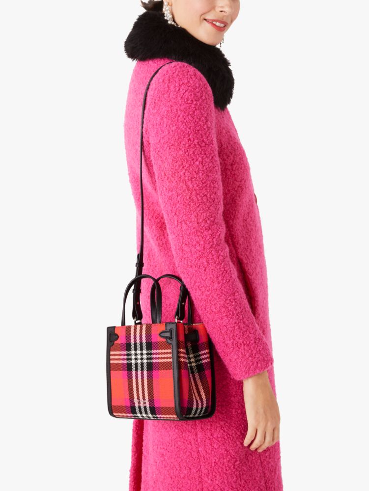 Plaid purse kate spade hot sale