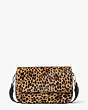 Kate Spade,buddie leopard haircalf medium shoulder bag,shoulder bags,Medium,Multi
