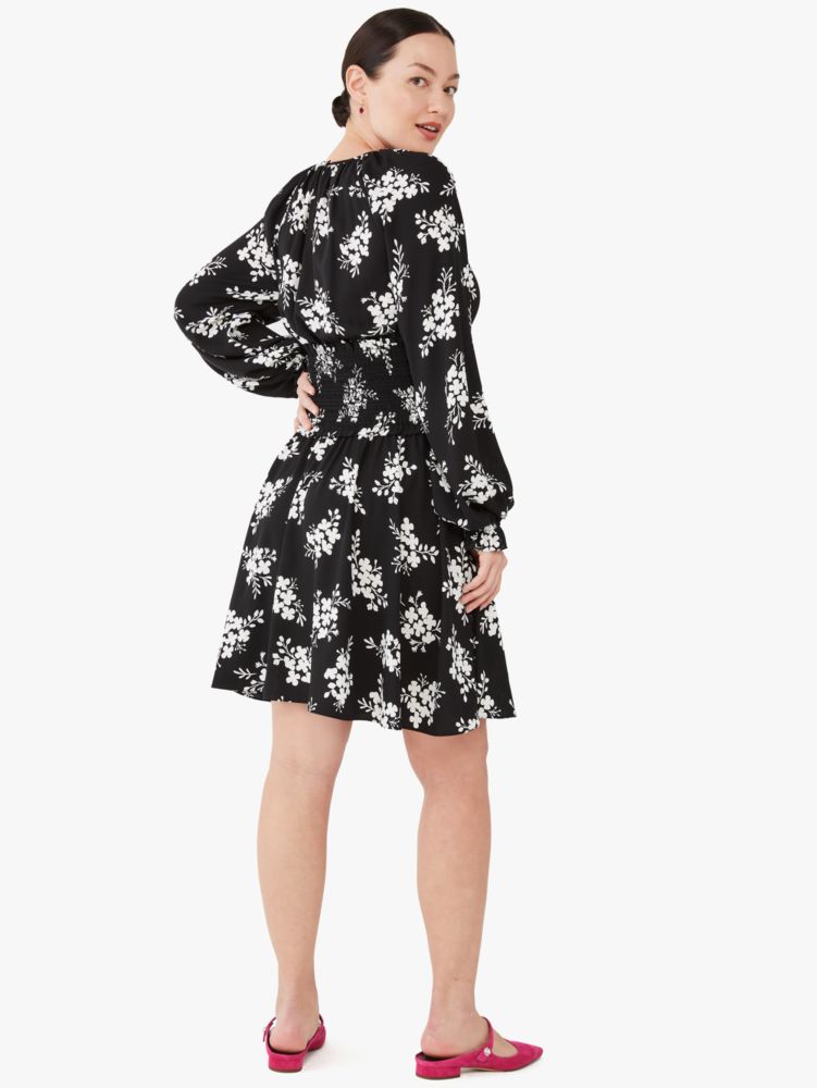 Kate Spade,Floral Clusters Fit-and-flare Dress,