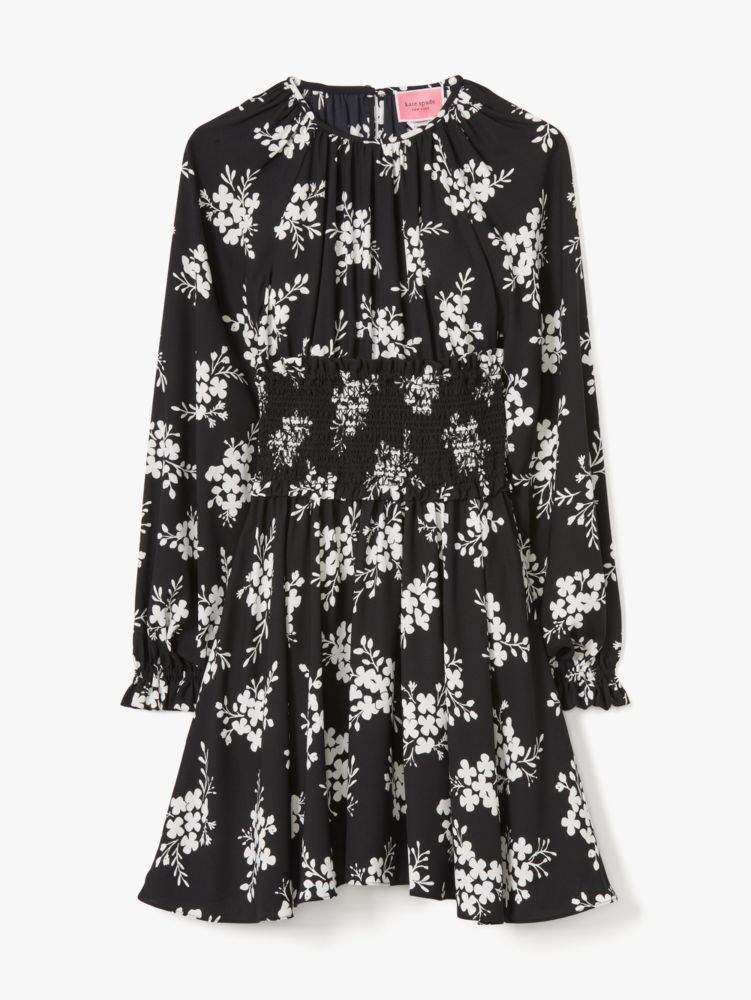 Kate Spade,Floral Clusters Fit-and-flare Dress,
