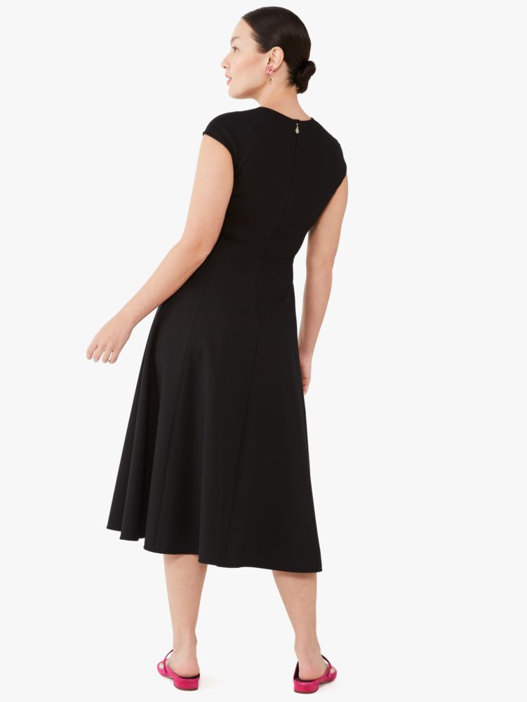 Kate Spade,Ponte Tie Keyhole-neck Dress,
