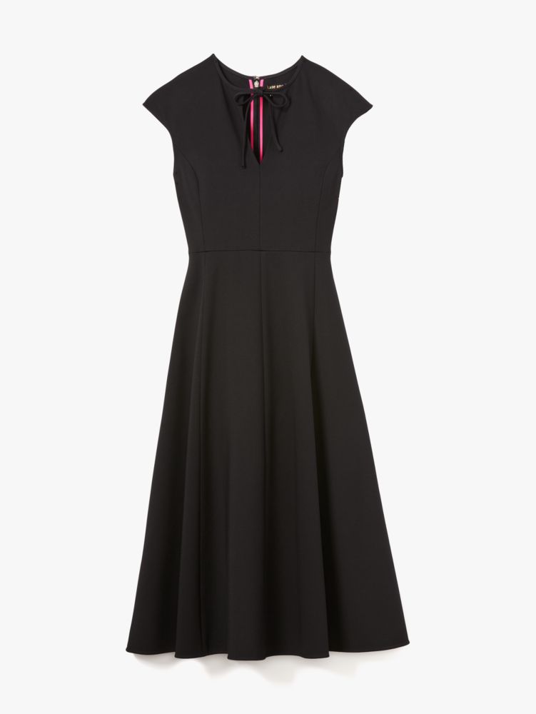 Kate Spade,Ponte Tie Keyhole-neck Dress,