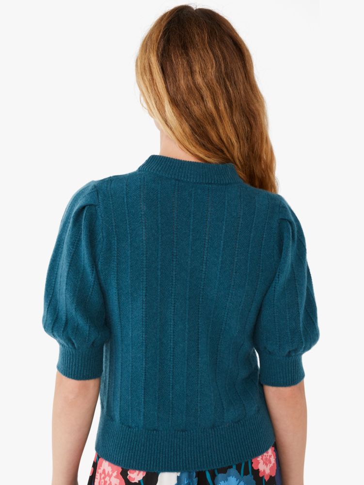 Kate Spade,Cashmere Puff-sleeve Sweater,