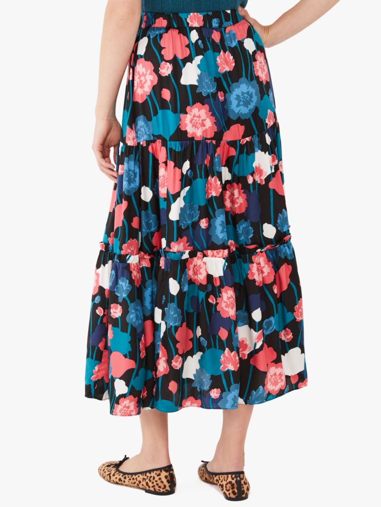 Kate Spade,Viney Floral Tiered Skirt,