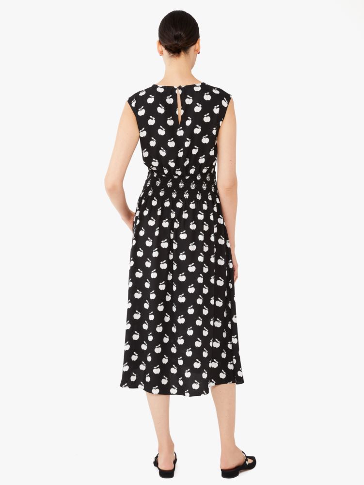 Apple Toss Smocked Waist Dress | Kate Spade New York