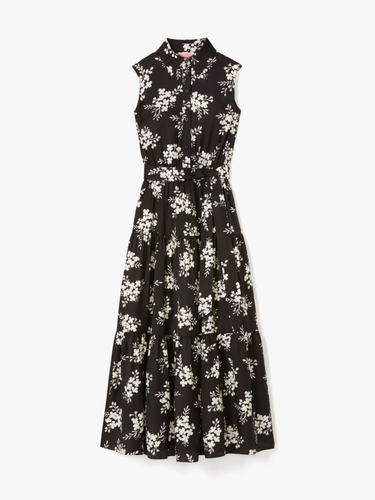 Kate Spade,Floral Clusters Shirtdress,