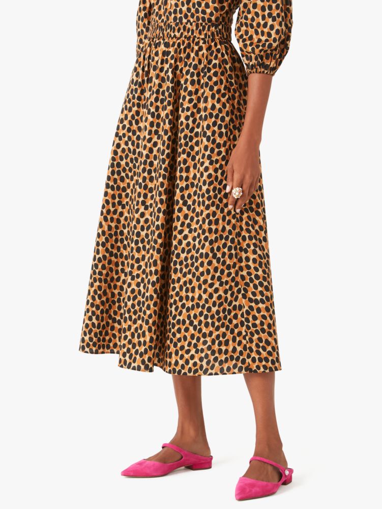 Mid length leopard outlet skirts home depot