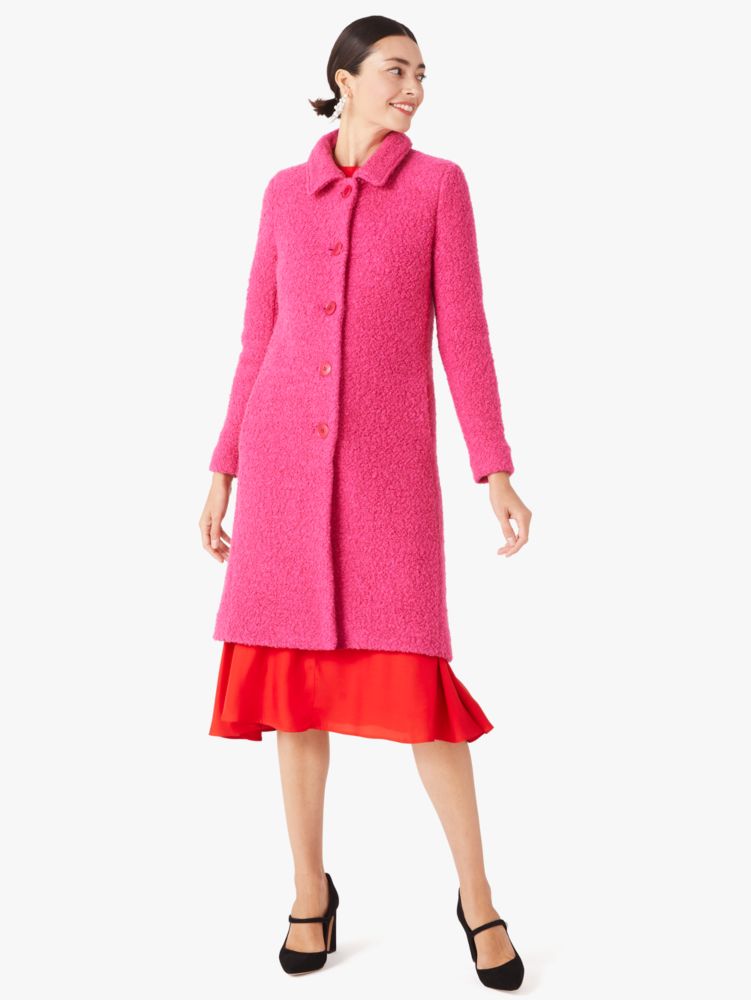 Kate Spade,Wool-blend Bouclé Broadway Coat,
