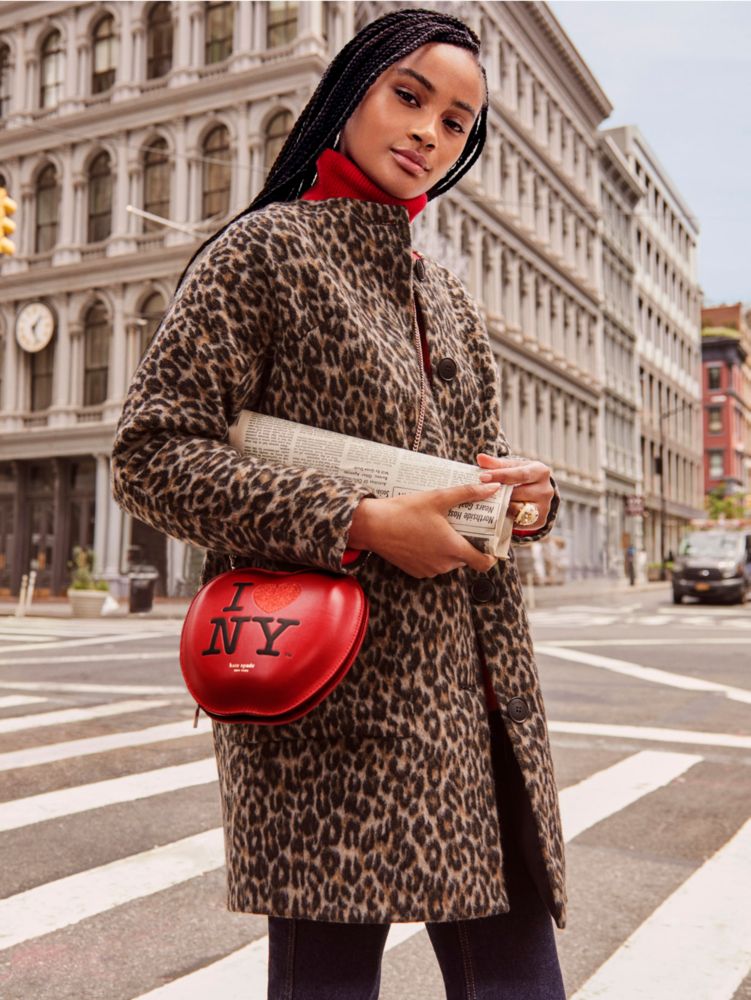 Kate Spade,brushed leopard sugarcoat topper,jackets & coats,60%,