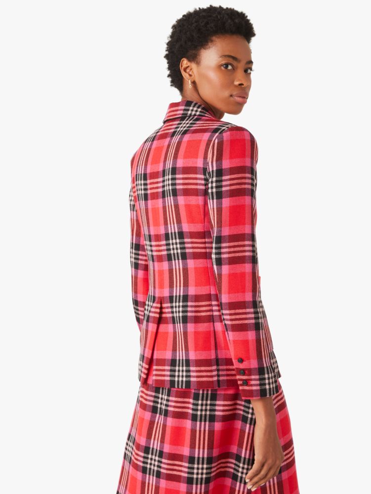 Foliage Plaid Blazer | Kate Spade New York | Kate Spade New York