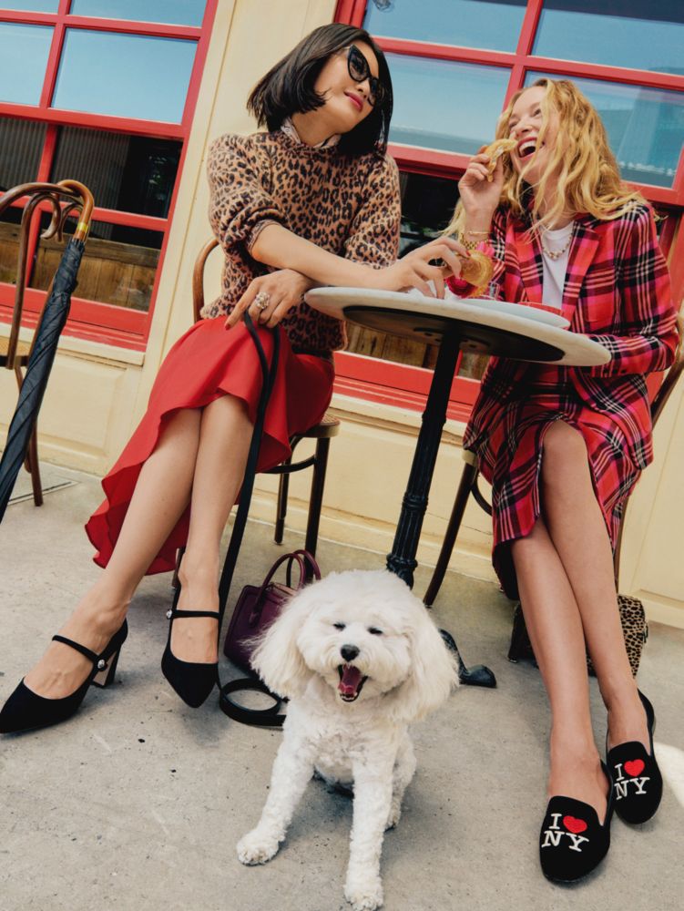 Kate Spade,Foliage Plaid Blazer,