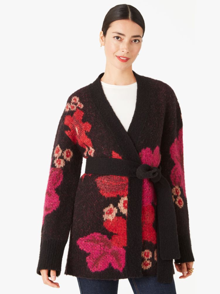 Floral Intarsia Cardigan | Kate Spade New York