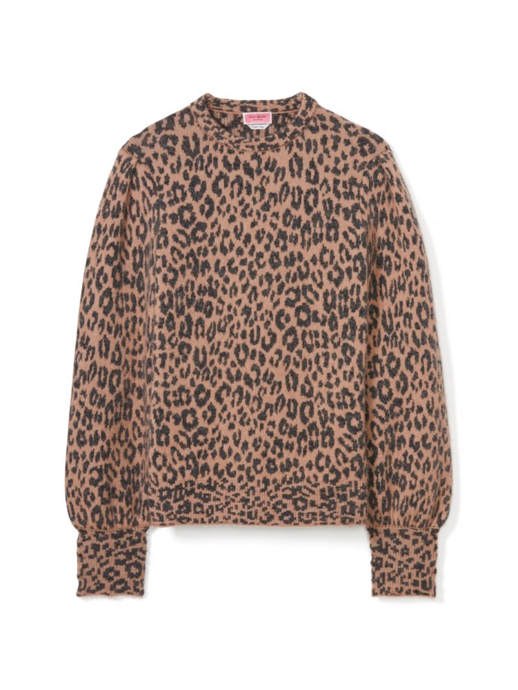 Kate spade 2025 leopard sweater