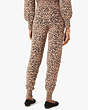 Kate Spade,leopard dream jogger pants,pants,60%,Raw Pecan
