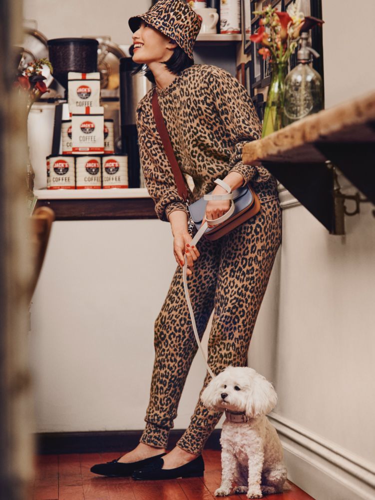 Kate spade leopard outlet leggings