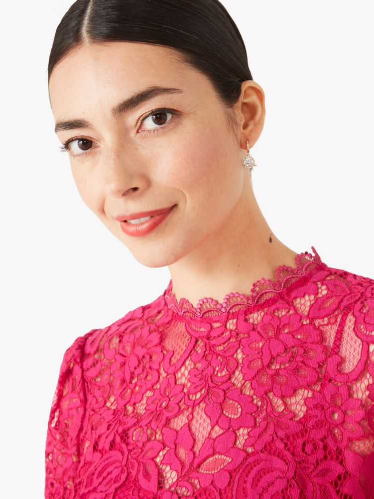 Floral Lace Top  Kate Spade New York