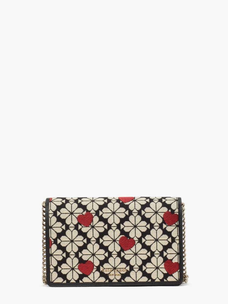 🔥SALE🔥KATE SPADE HAIRCALF TWISTLOCK CHAIN WALLET in 2023