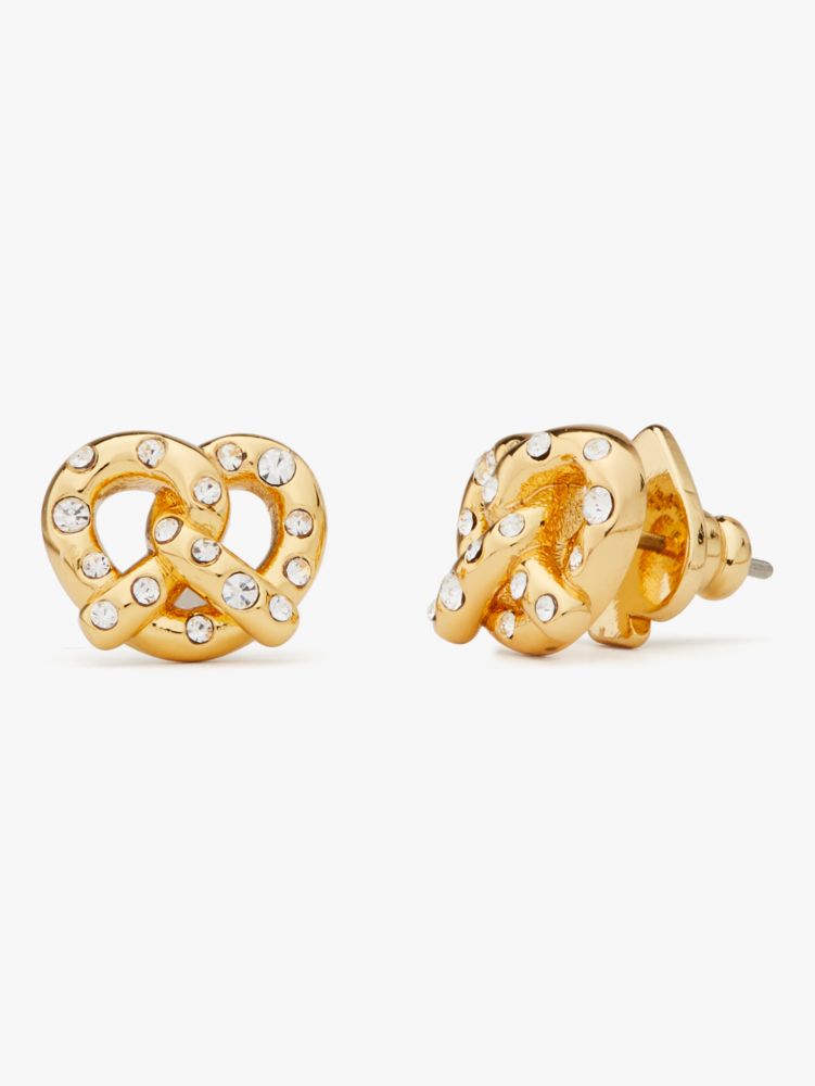 Kate spade store pretzel earrings