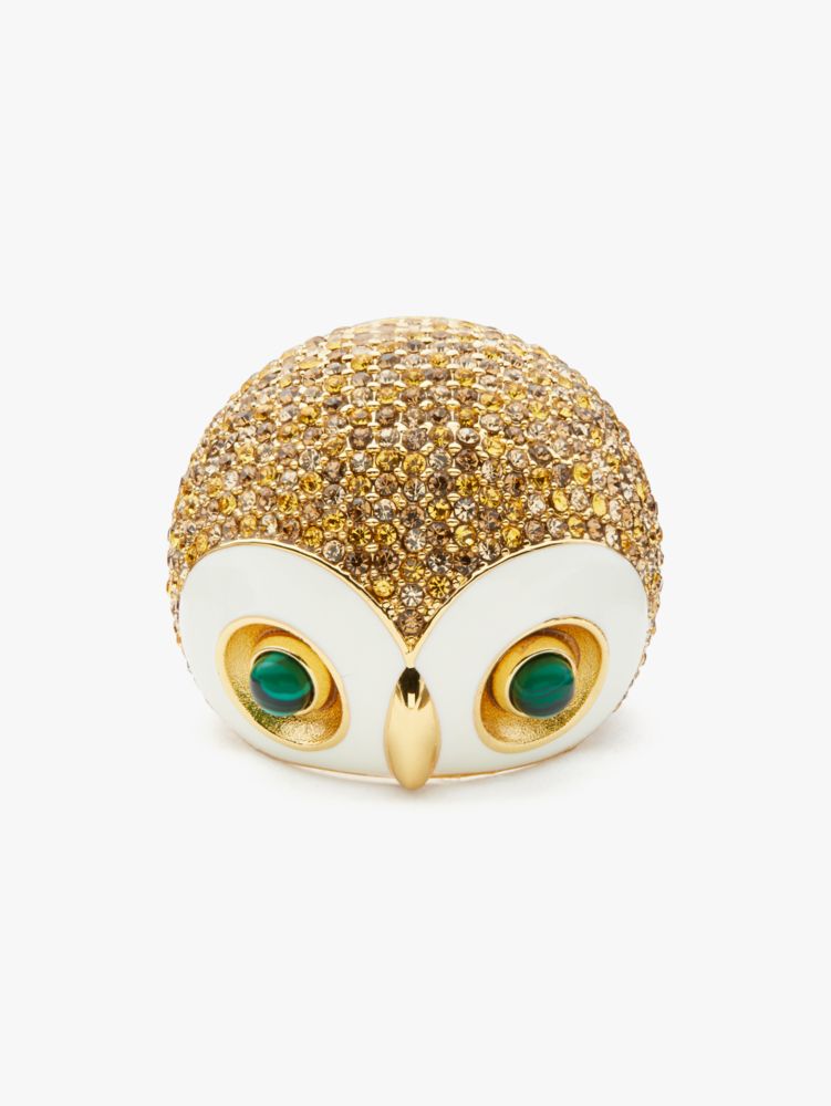 Kate Spade,night bird pavé ring,rings,Multi