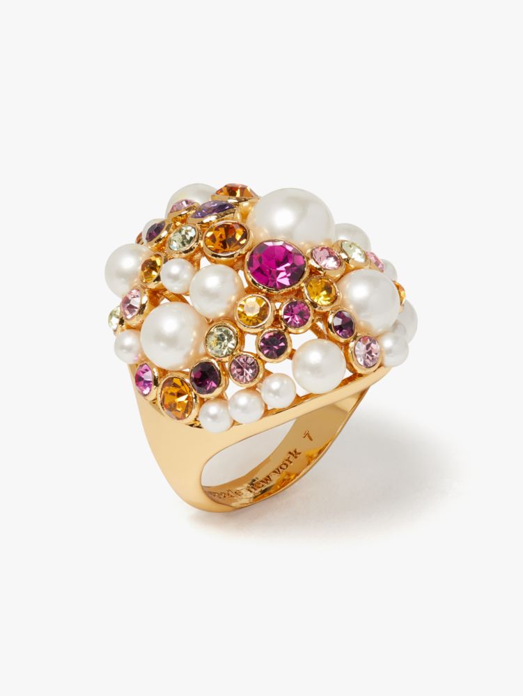 Kate Spade,Pearl Caviar Statement Ring,