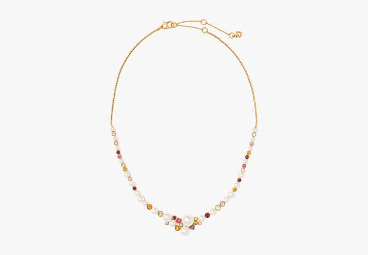 Kate Spade,pearl caviar necklace,necklaces,Cream Multi