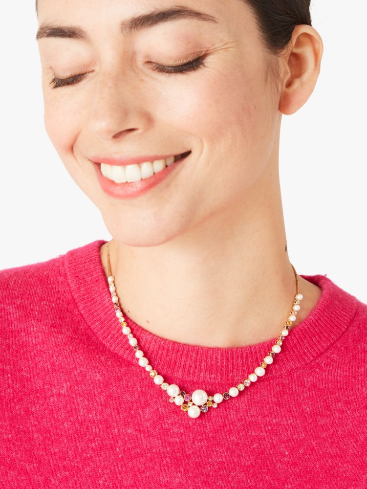 Lady marmalade clearance pearl necklace