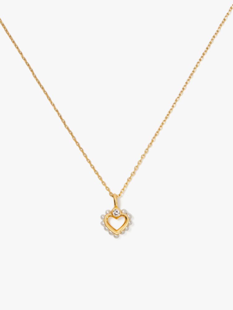 Shining Spade Pearl Mini Pendant | Kate Spade New York | Kate Spade New ...