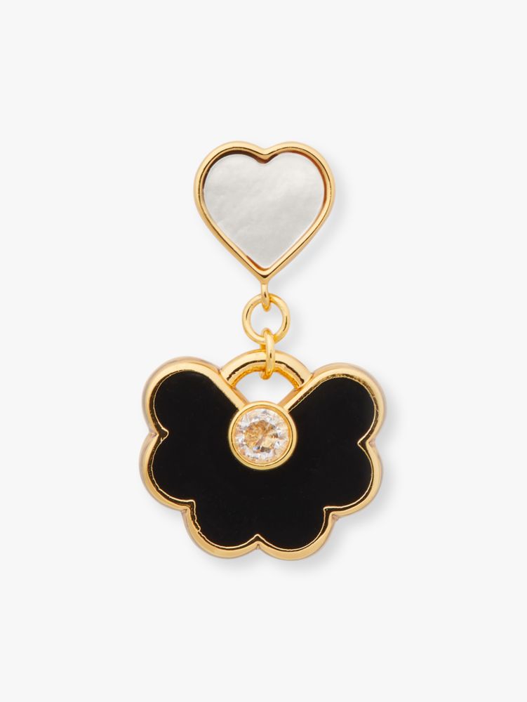 Spade Flower Drop Earrings, , Product