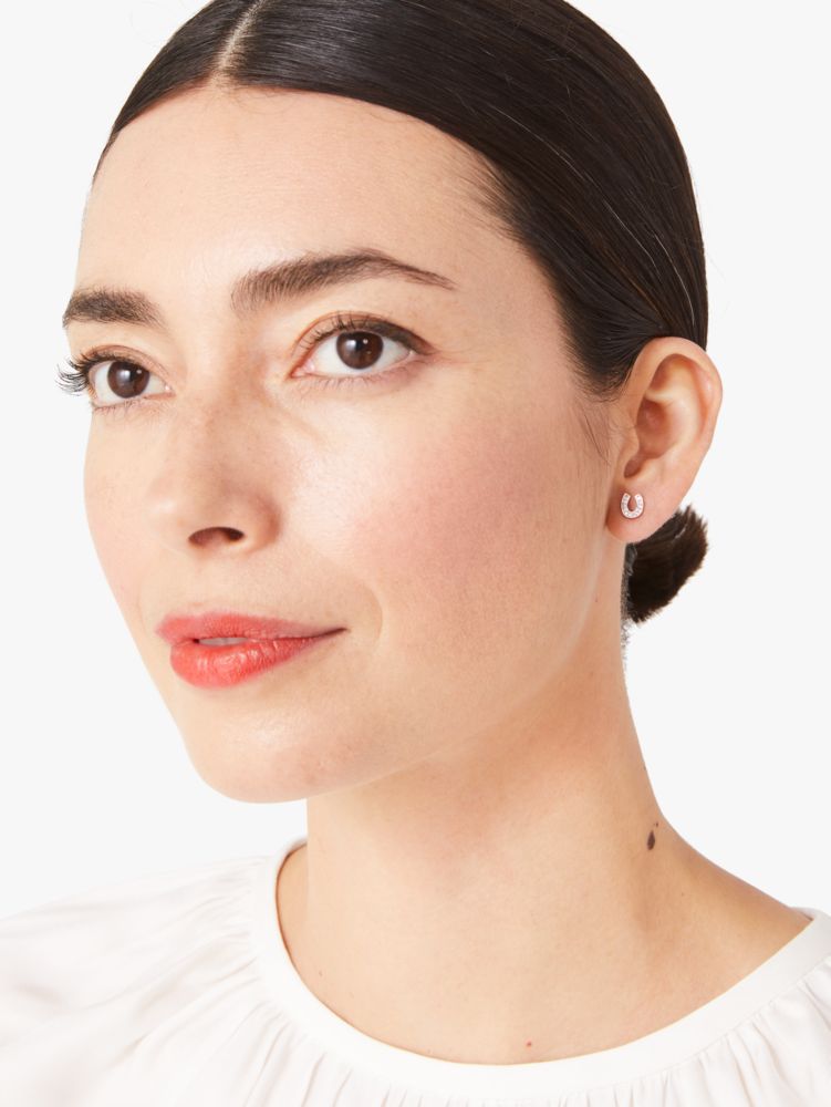 Kate Spade,wishes good luck asymmetrical studs,earrings,