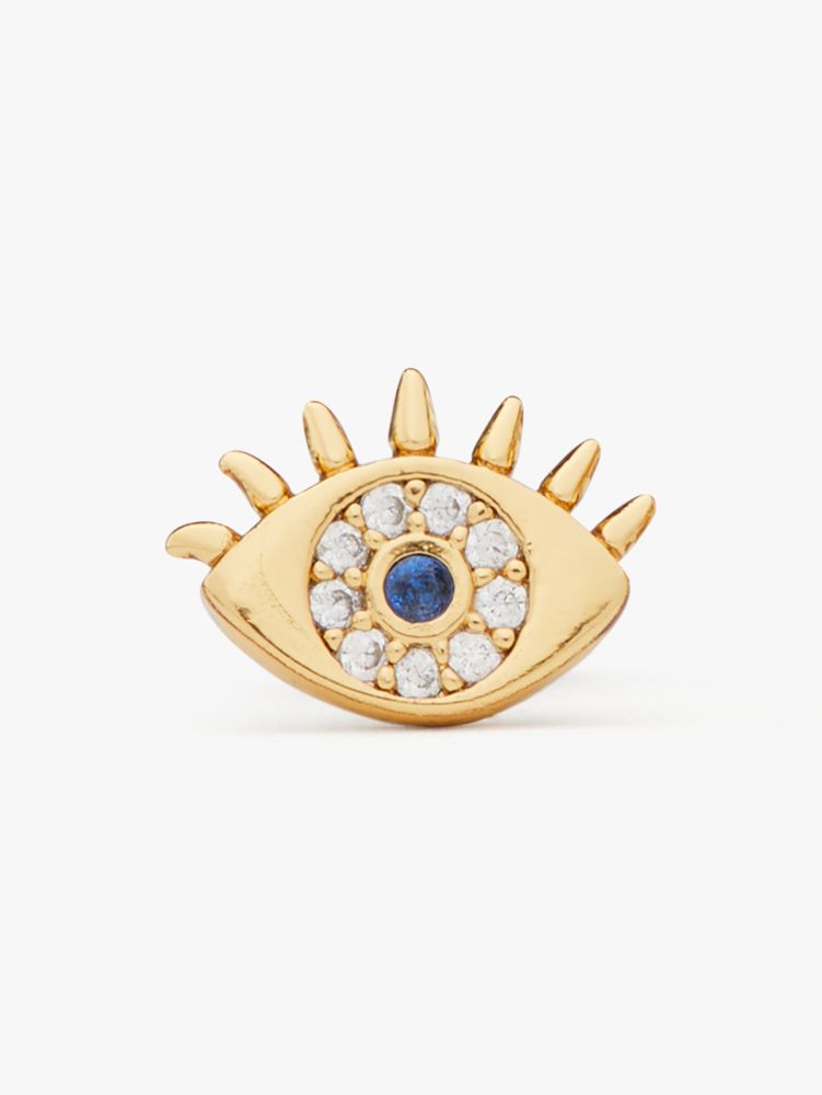 Kate Spade,Wishes Evil Eye & Heart Asymmetrical Studs,