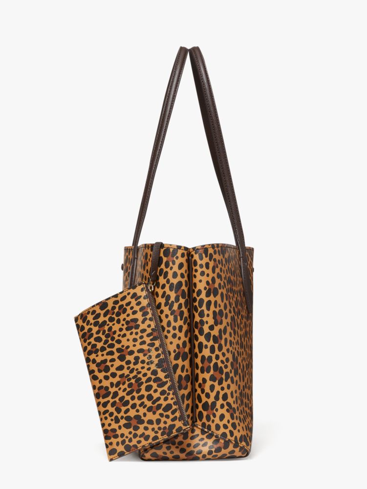 Kate Spade,All Day Leopard Large Tote,