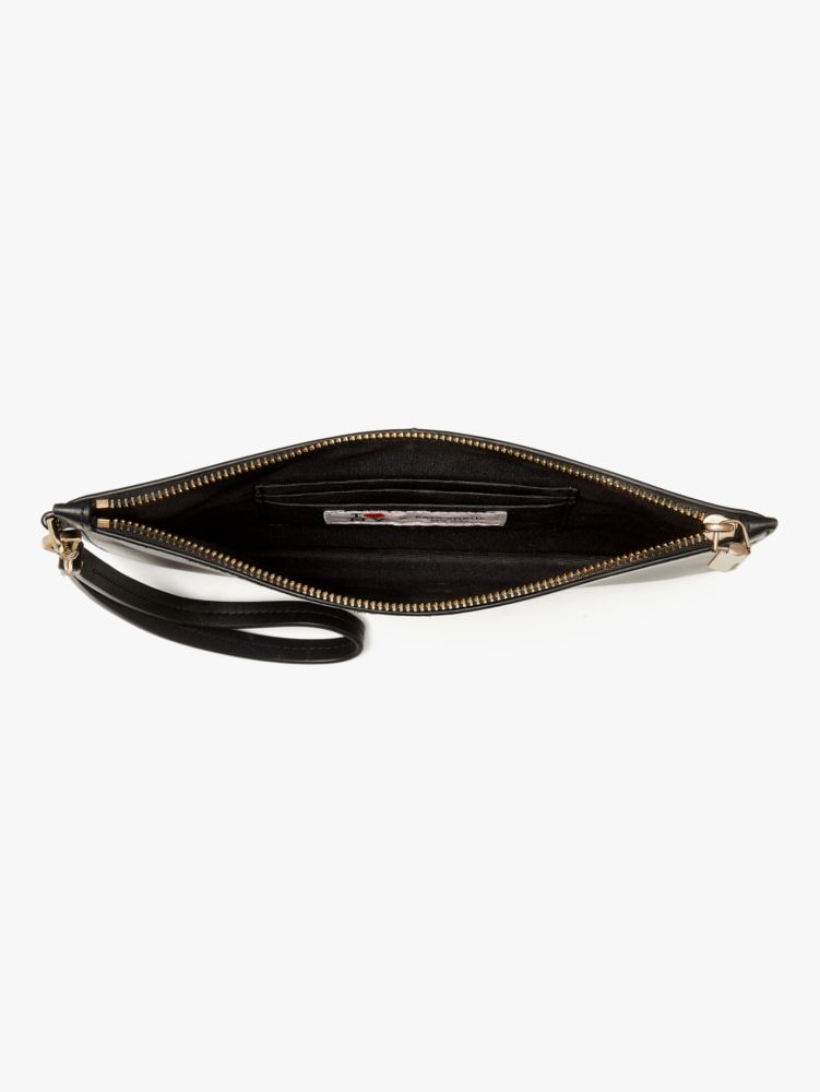 Kate spade 2024 leather wristlet