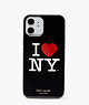 Kate Spade,I Love NY X Kate Spade New York iPhone 12/12 Pro Case,phone cases,Black Multi