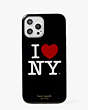 Kate Spade,I Love NY X Kate Spade New York iPhone 12 Pro Max Case,phone cases,Black Multi