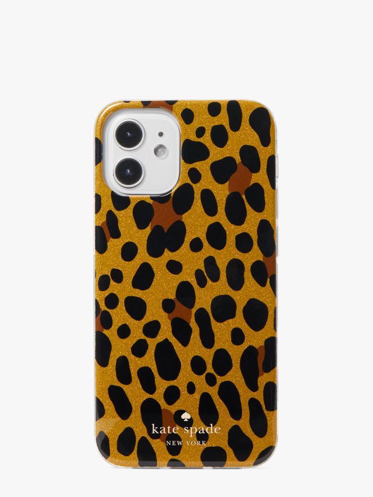 Leopard I Phone 12 Mini Case Kate Spade New York