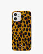 Kate Spade,Leopard iPhone 12 Mini Case,phone cases,Multi