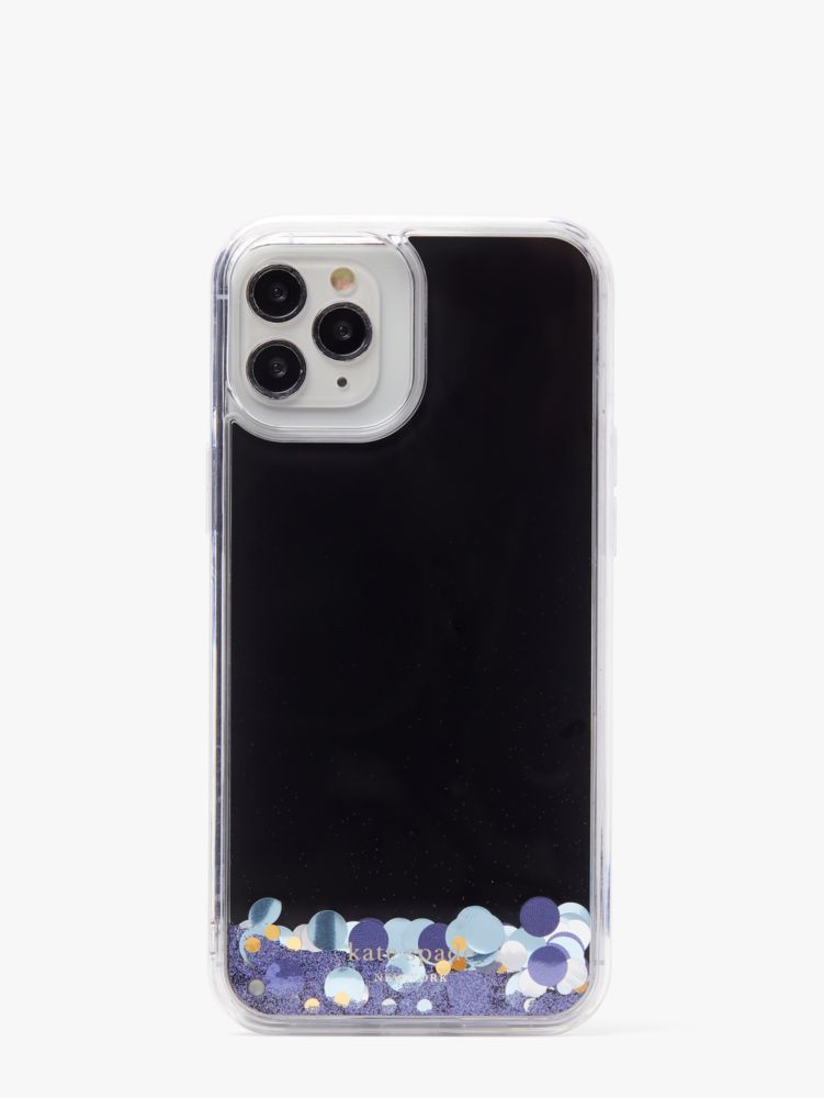 Kate Spade,Liquid Glitter Confetti iPhone 12 Pro Max Case,