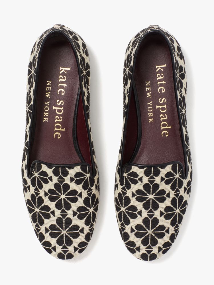 Kate Spade,spade flower jacquard lounge loafers,flats,Work,