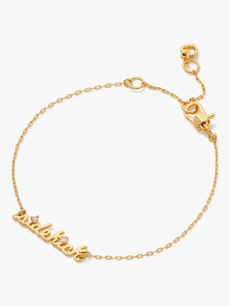 Kate Spade,say yes sidekick bracelet,bracelets,