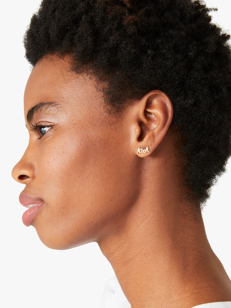 Kate Spade,say yes sidekick studs,earrings,