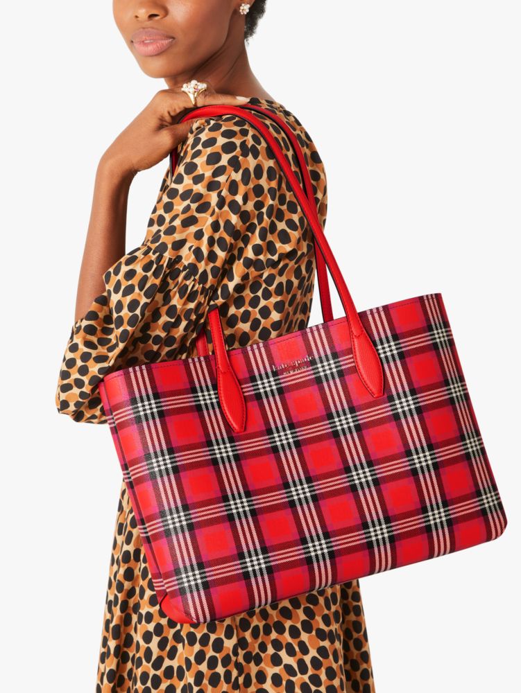 Kate spade plaid online purse