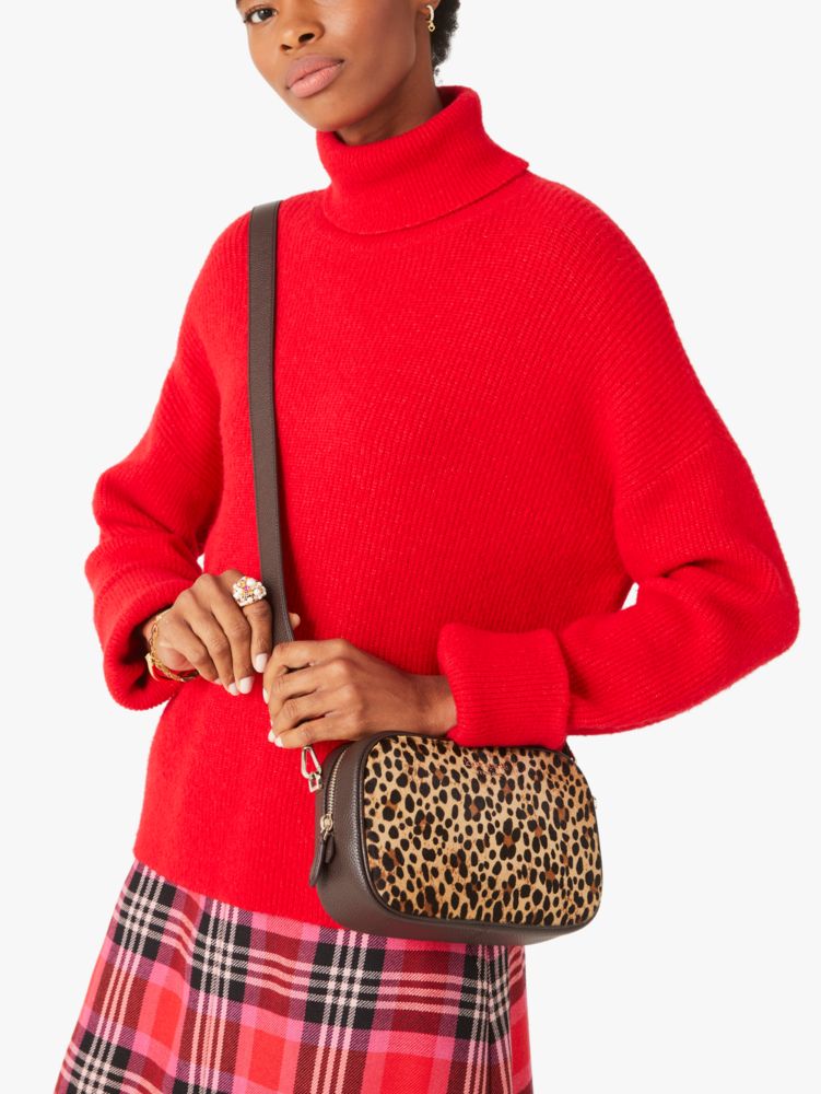 Kate Spade,astrid leopard medium crossbody,crossbody bags,Medium,Multi