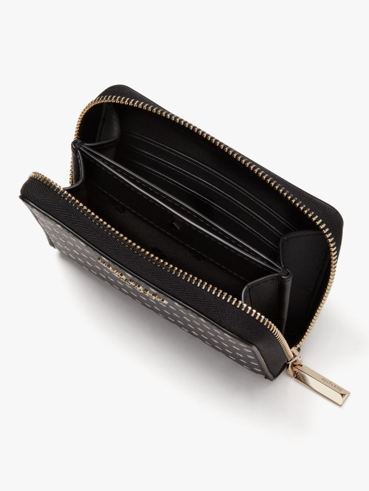 Spencer Metallic Dot Zip Cardholder | Kate Spade New York