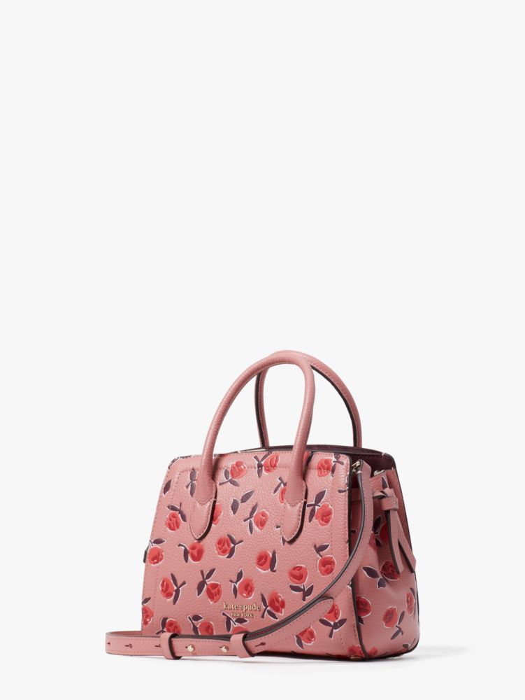 Kate Spade,knott ditsy rose mini satchel,satchels,Mini,