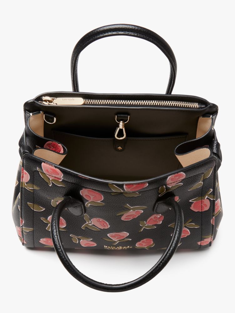 Knott Ditsy Rose Medium Satchel | Kate Spade New York | Kate Spade