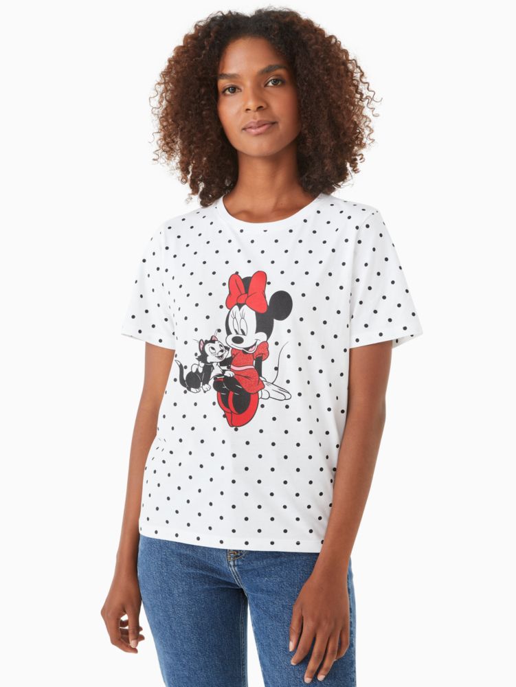 Disney X Kate Spade New York Minnie And Figaro T Shirt | Kate