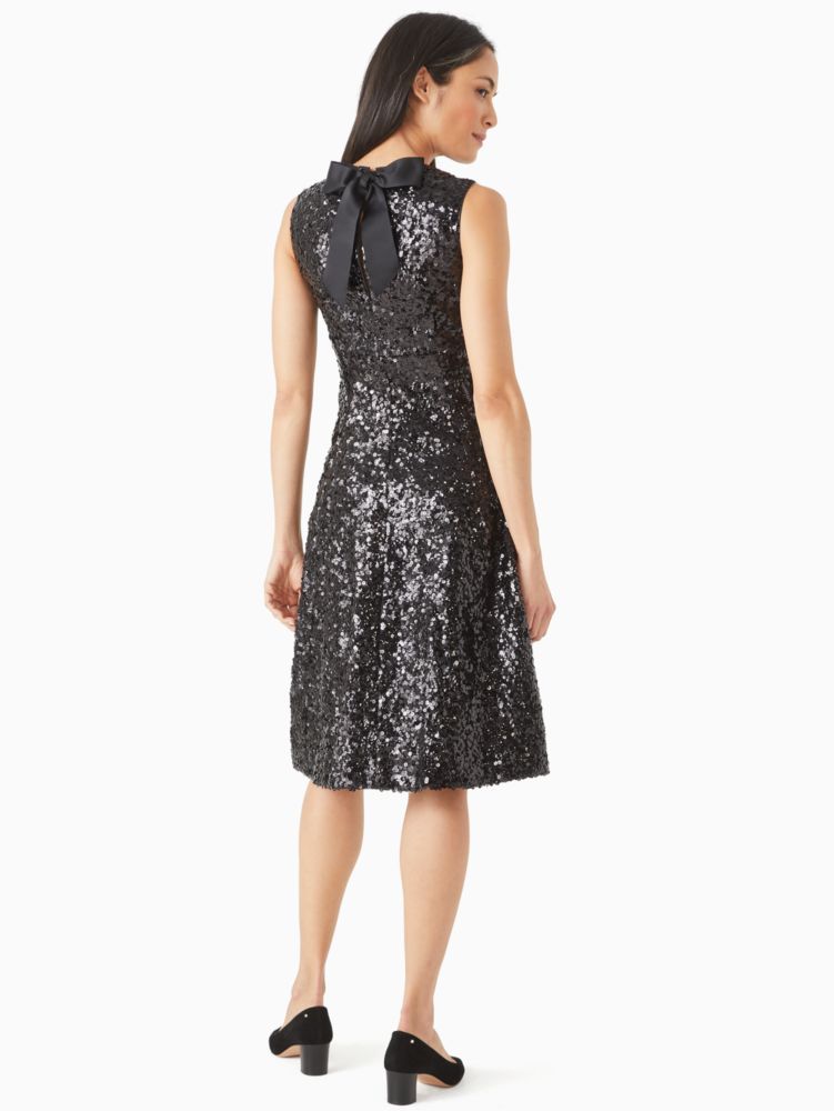 Kate Spade,sequin fit-and-flare dress,75%,