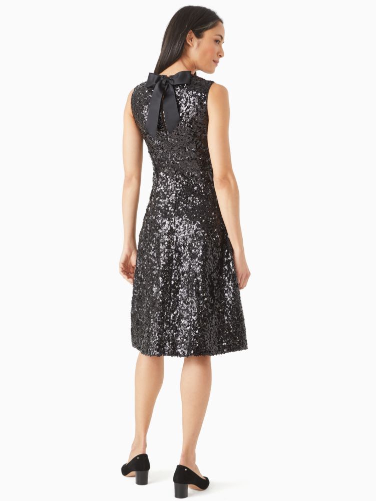 Sequin Fit And Flare Dress | Kate Spade Outlet | Kate Spade Outlet
