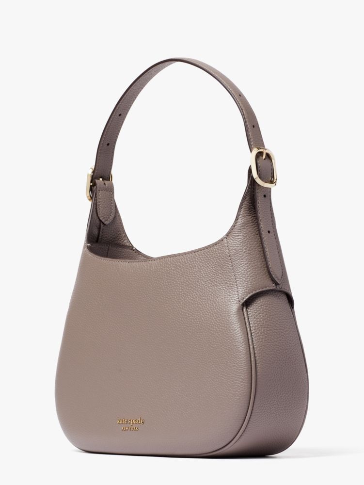 Kate Spade,penny small hobo bag,shoulder bags,Small,Mineral Grey
